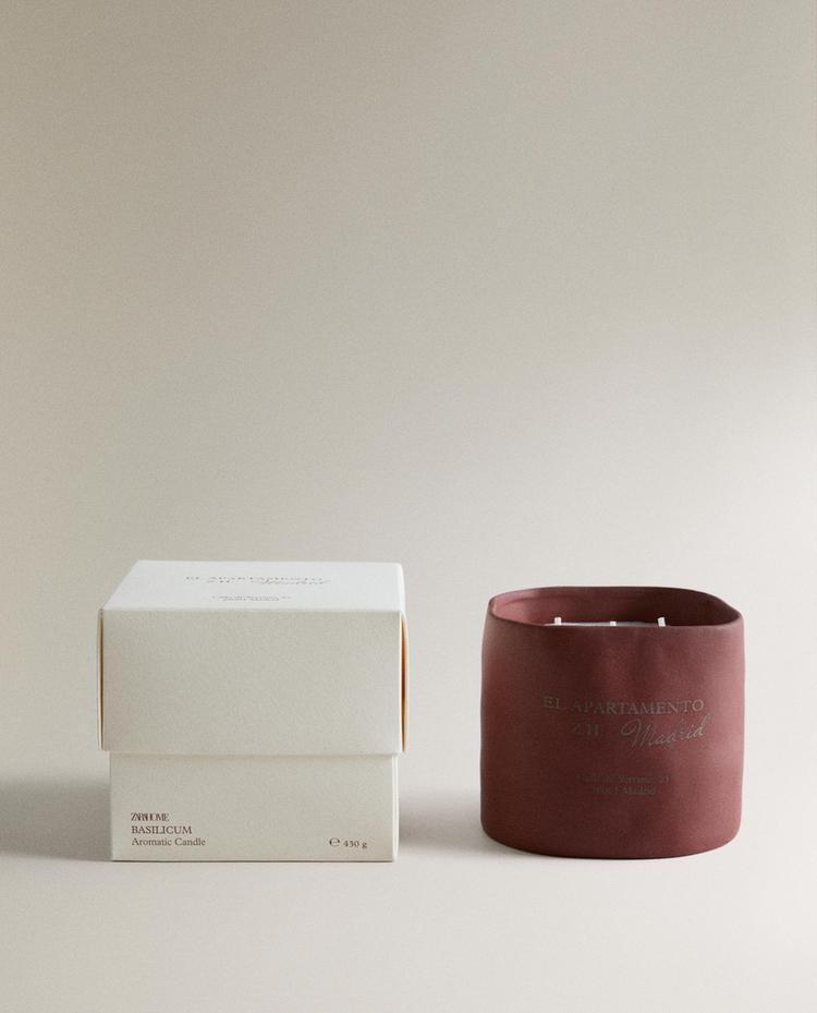 (430 G) VELA AROMÁTICA BASILICUM