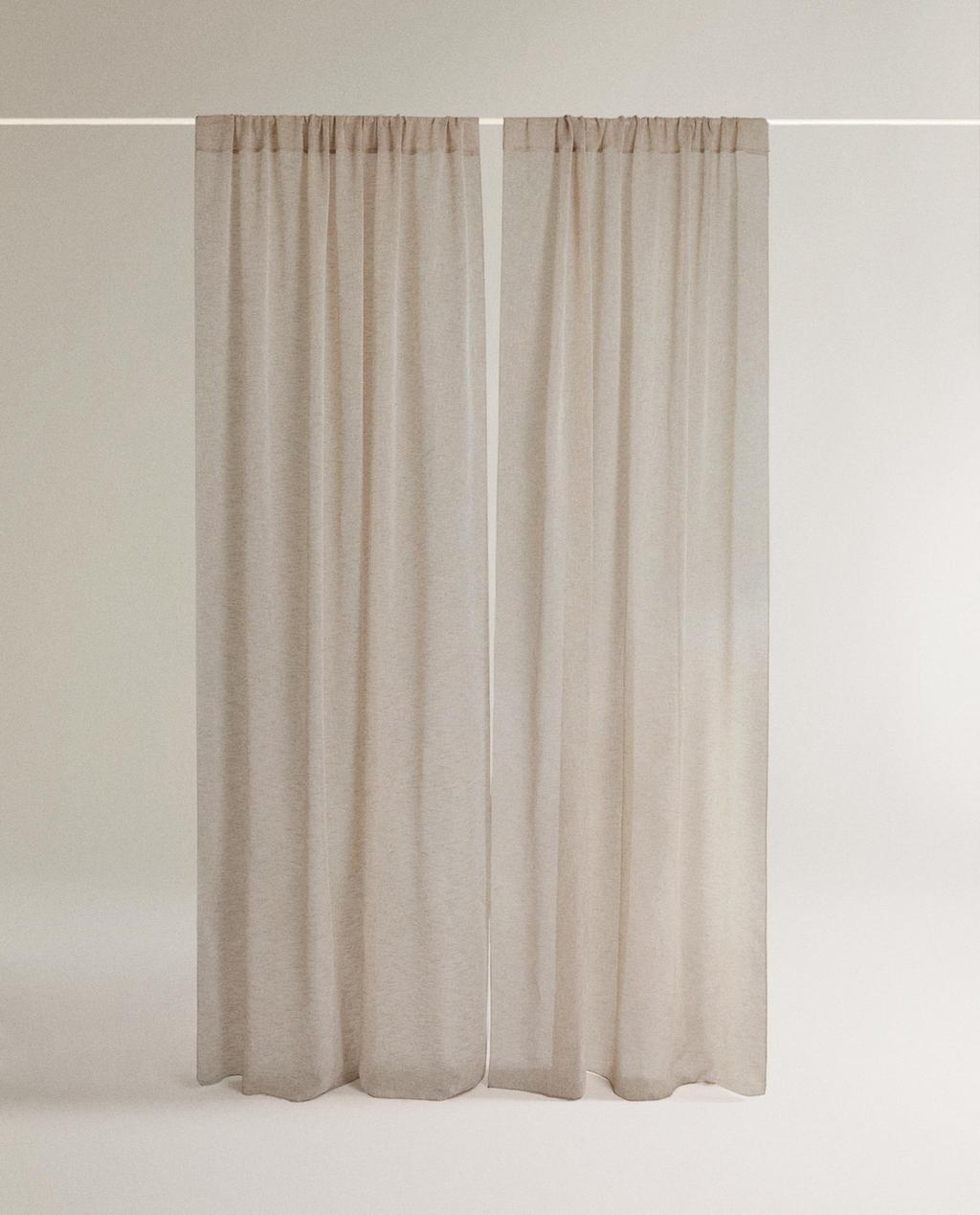 LOW OPACITY CURTAIN (SET OF 2)