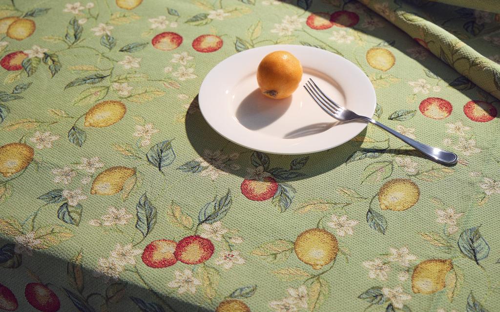 JACQUARD FRUIT TABLECLOTH