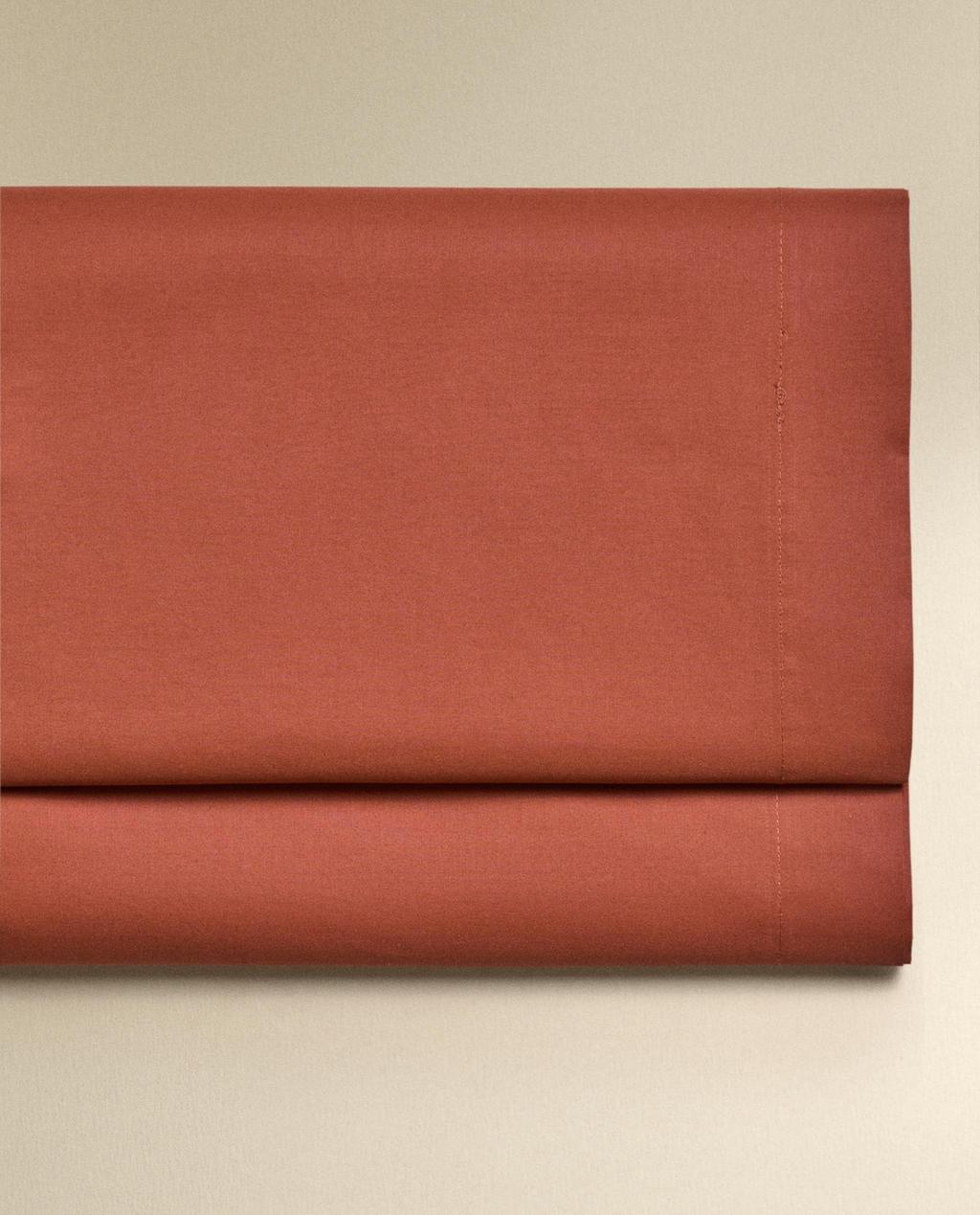 DRAP DE DESSUS PERCALE DE COTON (500 FILS)