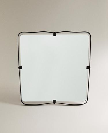 METAL TABLE MIRROR