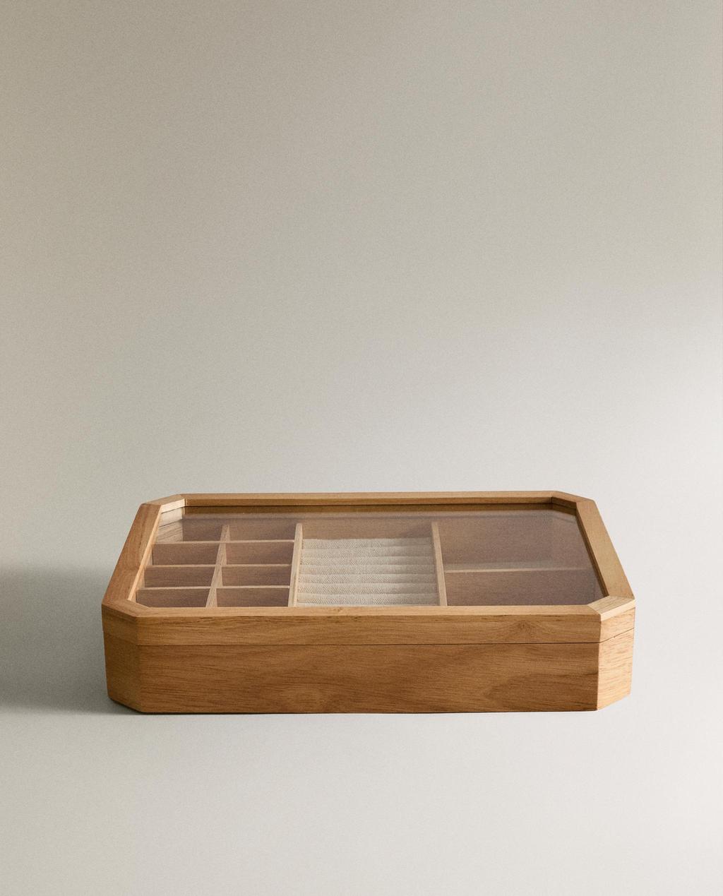 WOODEN JEWELLERY BOX