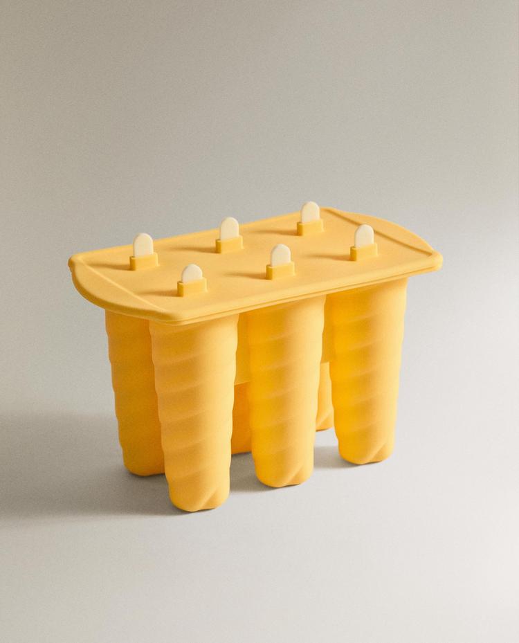 6 SILICONE ICE LOLLY MOULD