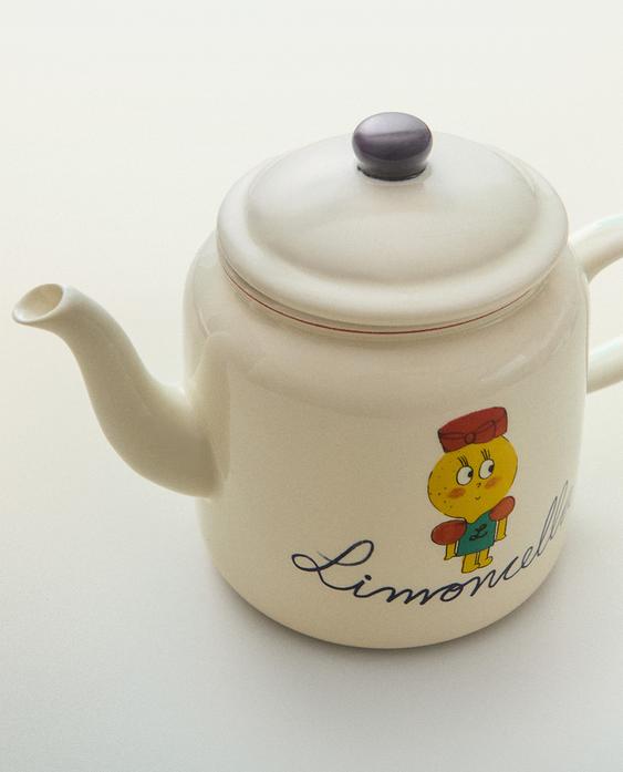 X THE ANIMALS OBSERVATORY PORCELAIN TEAPOT