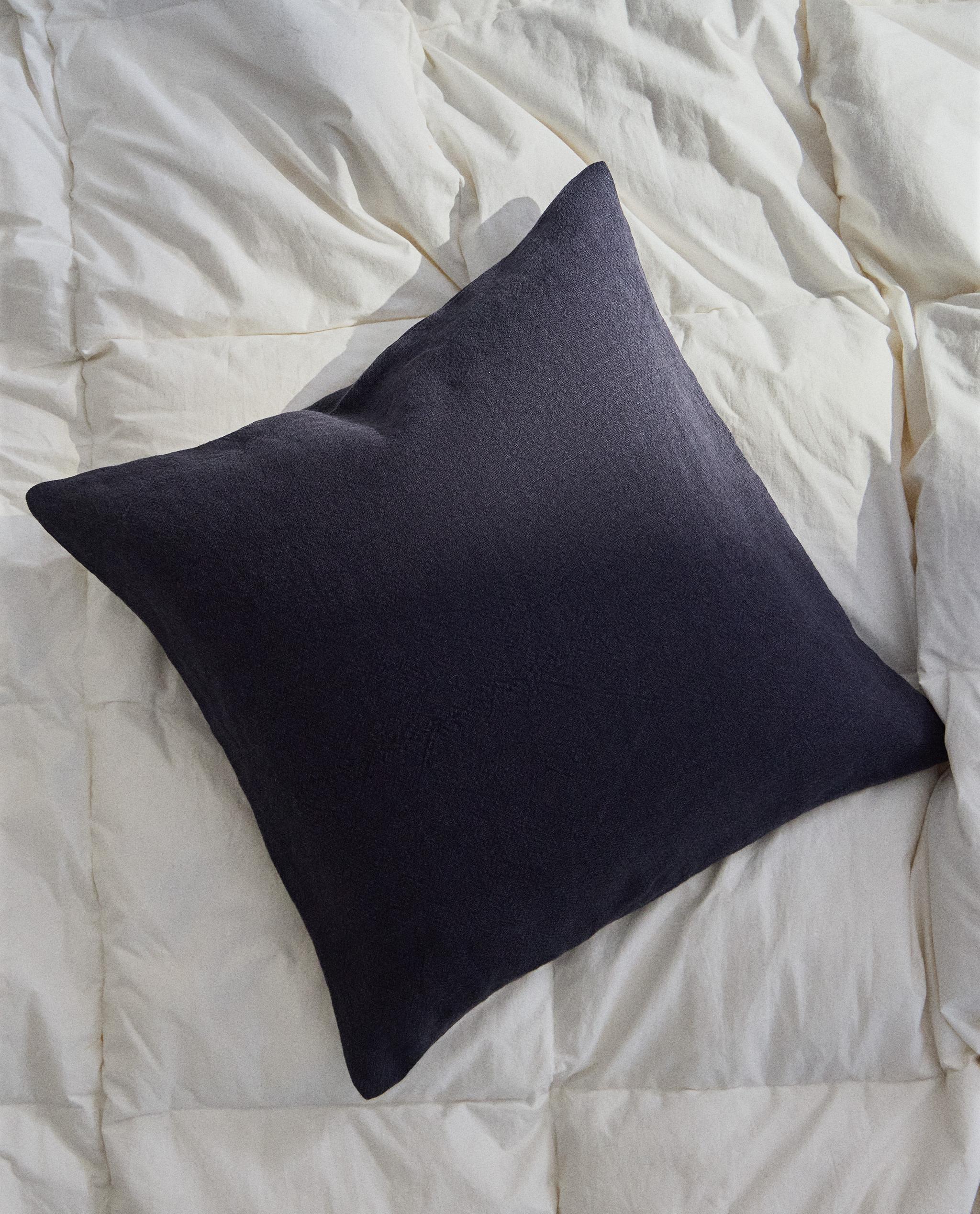 ウォッシュリネン クッションカバー (400g/m²) | Zara Home 日本/Japan