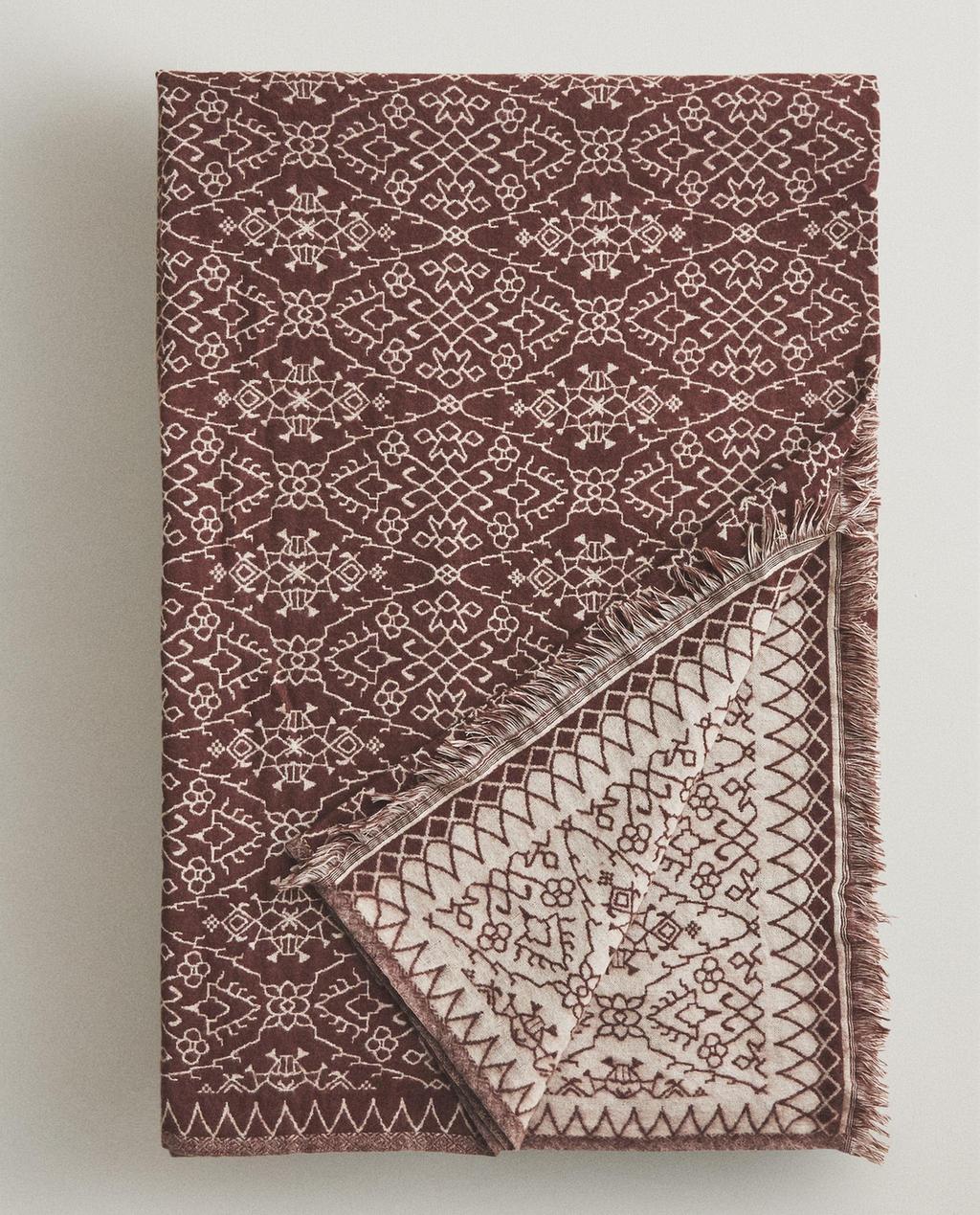 MANTA DE JACQUARD