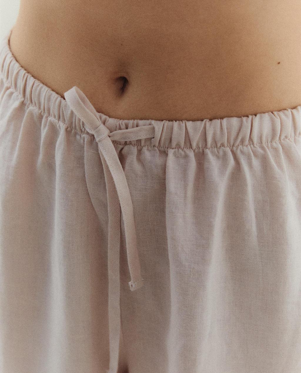 LINEN TROUSERS
