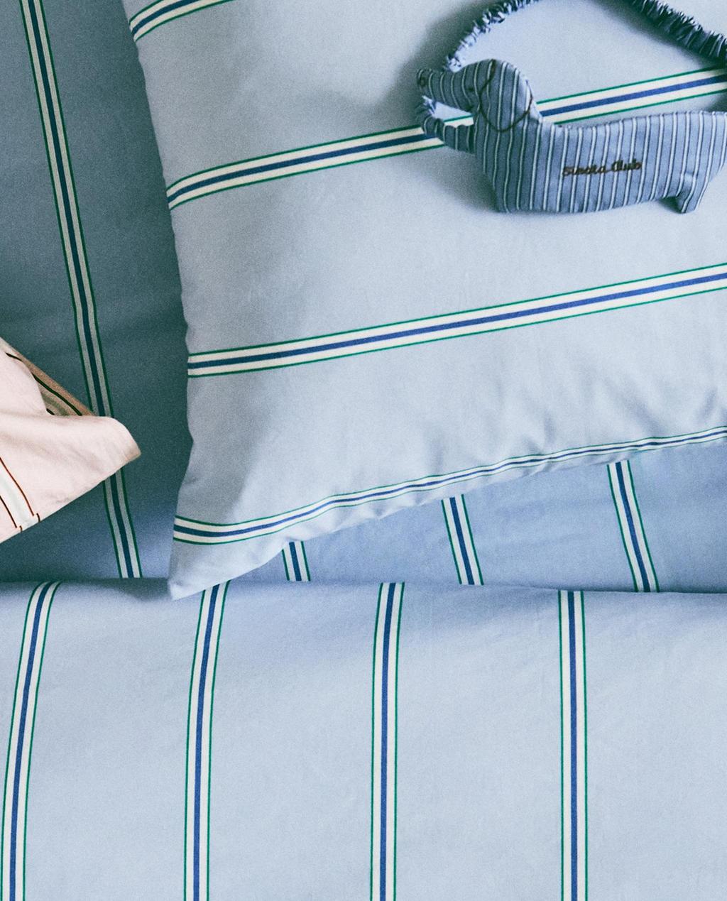 CHILDREN'S STRIPED DUVET COVER