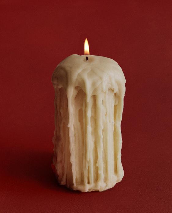 (365 G) INCENSE LEATHER SCENTED CANDLE