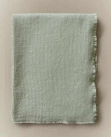 SERVIETTE DE BAIN TEXTURÉE GAUFRÉE