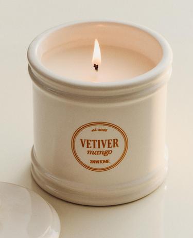 (300 G) CANDELA PROFUMATA VETIVER MANGO