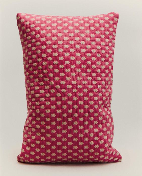 FLORAL COTTON CUSHION COVER | KATHARINE POLE