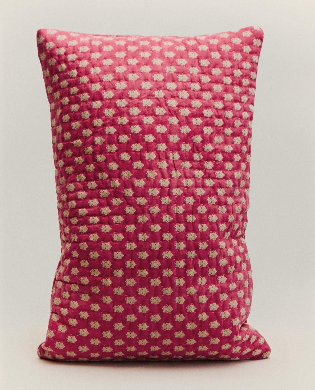 FLORAL COTTON CUSHION COVER | KATHARINE POLE