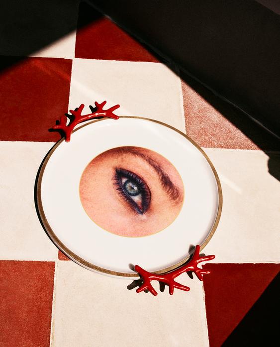 DECORATIVE CORAL TRAY | MARISA BERENSON