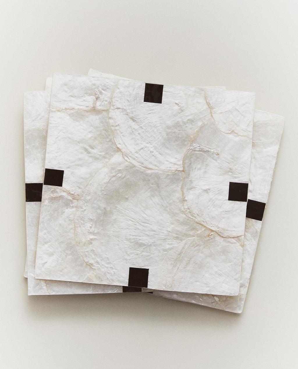 PACK POSAVASOS NÁCAR (PACK DE 4)