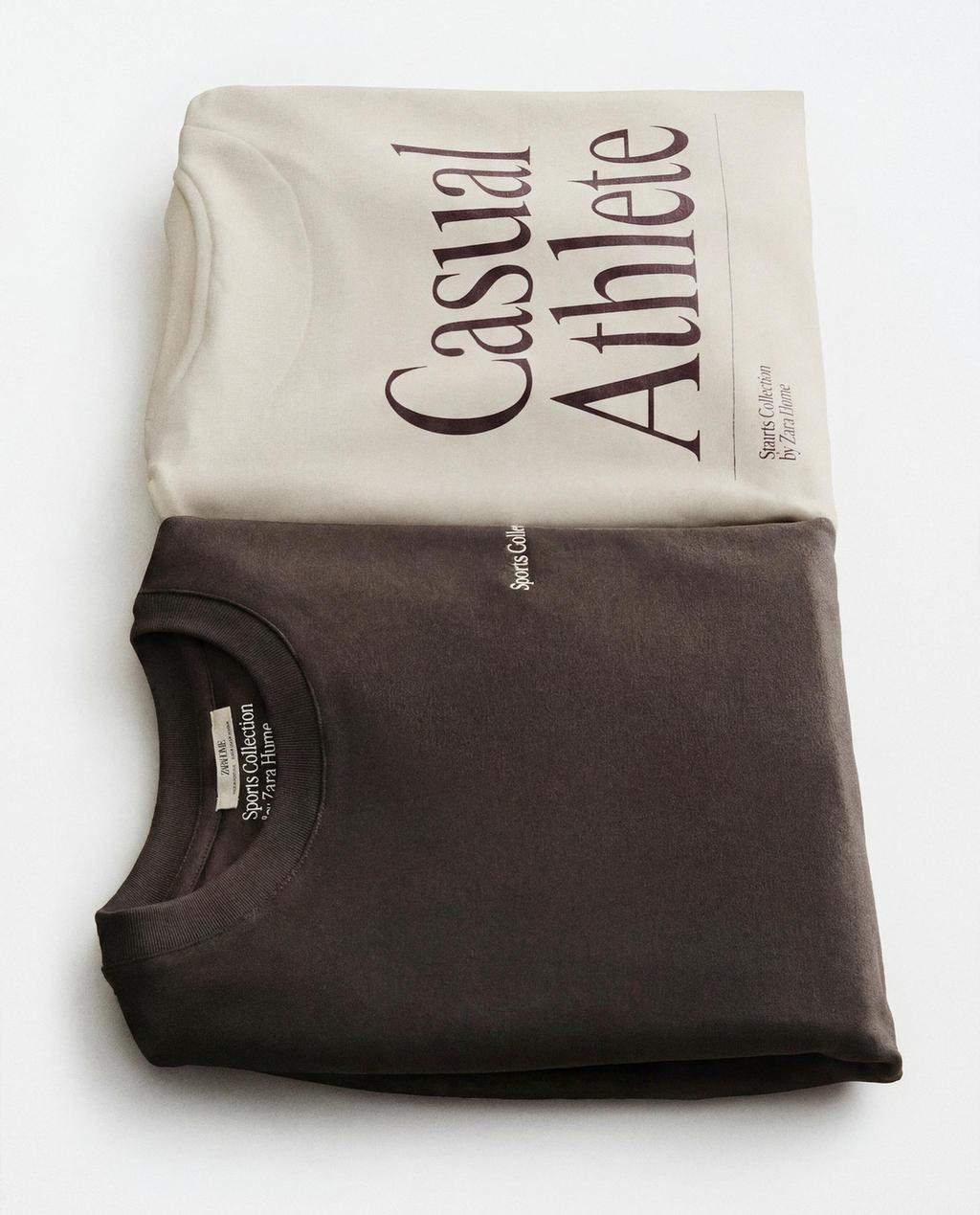 KATOENEN SPORTIEVE SWEATER