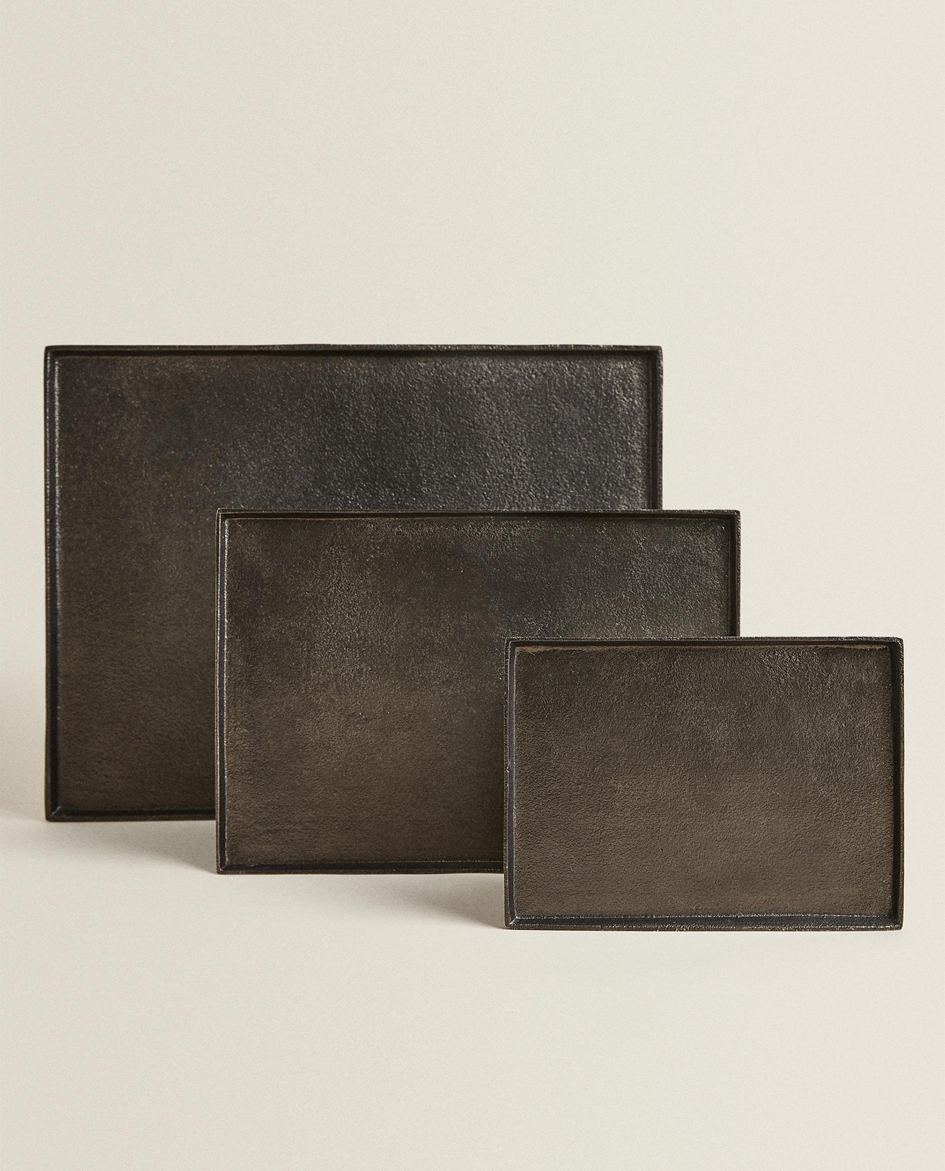 デコラティブ 角型 メタル トレイ | Zara Home 日本/Japan