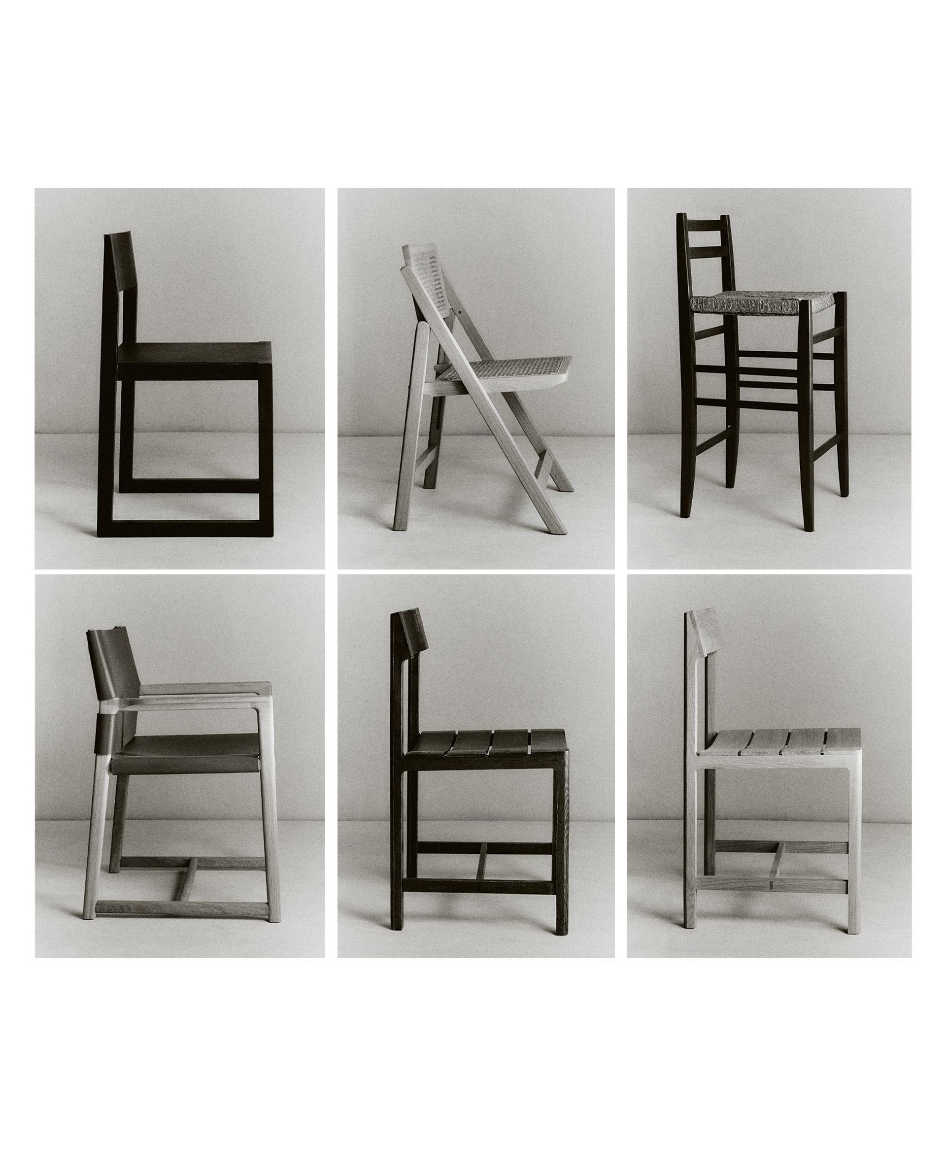 CHAIRS AND STOOL