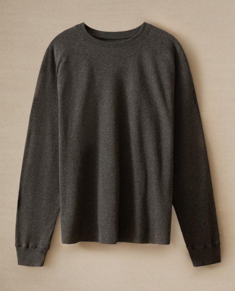 GERADES LANGARM-T-SHIRT