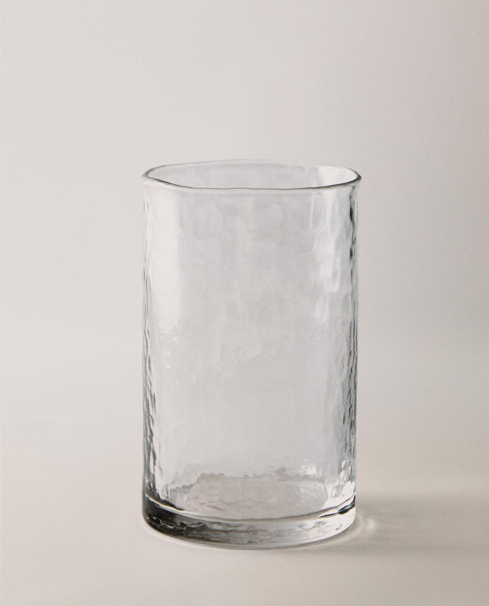 VASO REFRESCO VIDRIO MARTILLADO