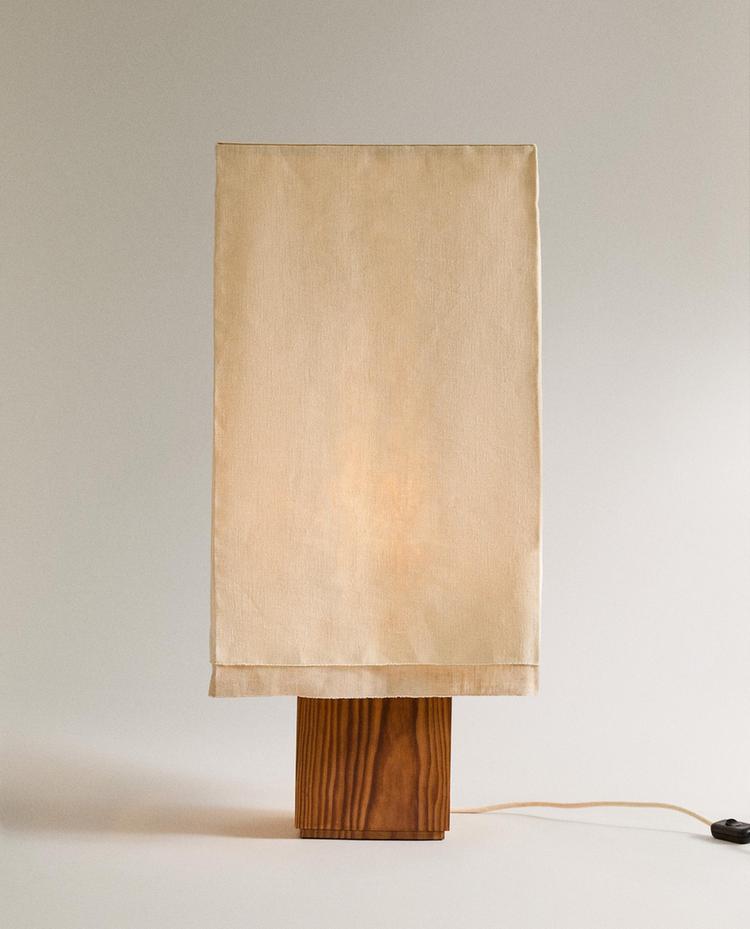 LINEN TABLE LAMP