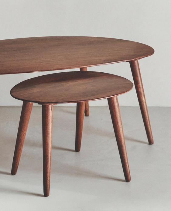 BEVELLED WOODEN COFFEE TABLE
