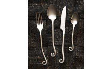 SPIRAL FLATWARE SET (SET OF 4)