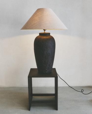 LÁMPARA MESA CERAMICA LINO
