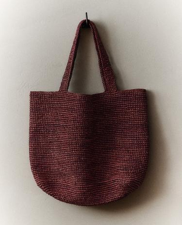 RAFFIA TOTE