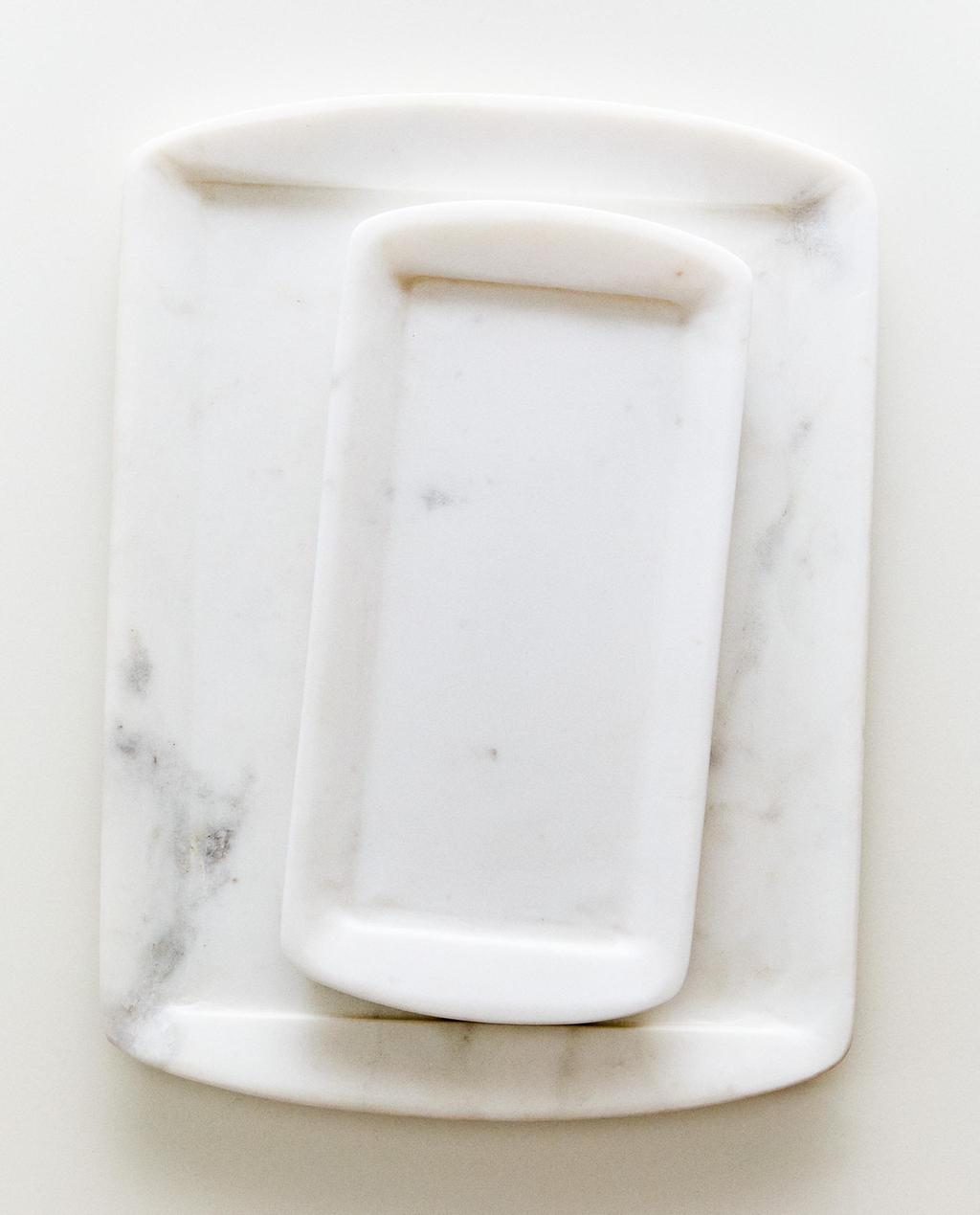 RECTANGULAR MARBLE TRAY