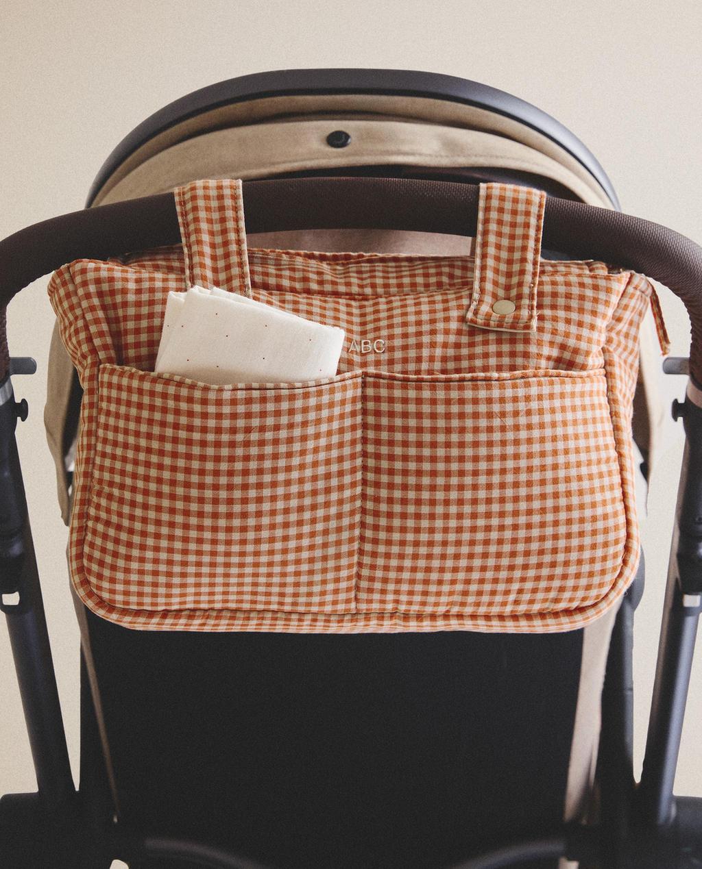 BABY GINGHAM VANITY BAG
