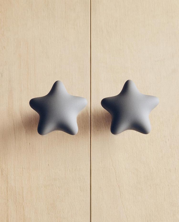 PACK OF KIDS' STAR DOOR KNOBS (PACK OF 2)