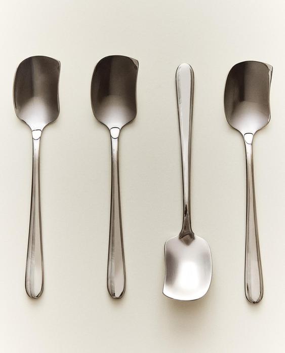 SET CUCCHIAINI DA GELATO IN ACCIAIO