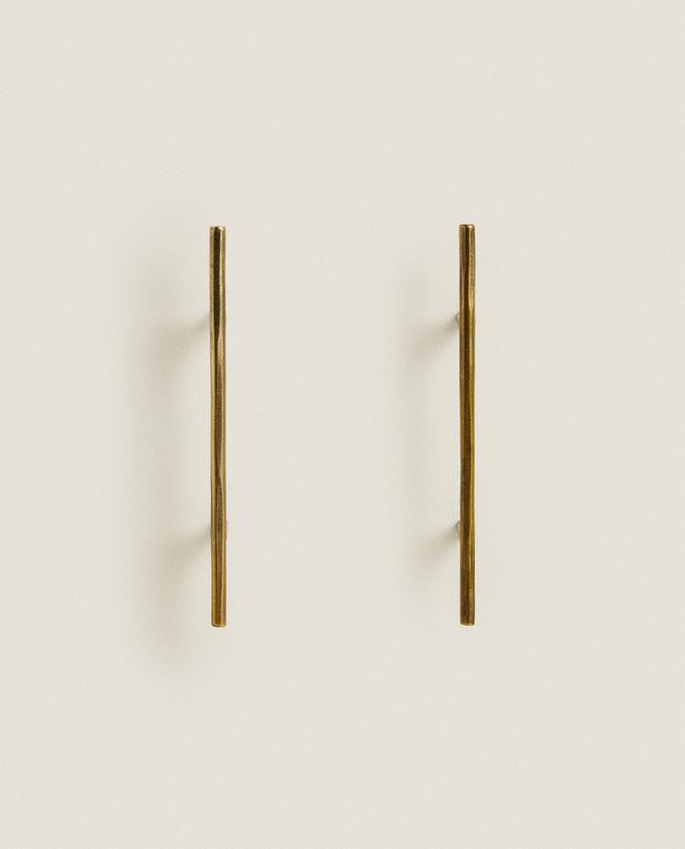 CONFEZIONE MANIGLIE METALLICHE DORATE (CONFEZIONE DA 2) CONFEZIONE MANIGLIE METALLICHE DORATE (CONFEZIONE DA 2)