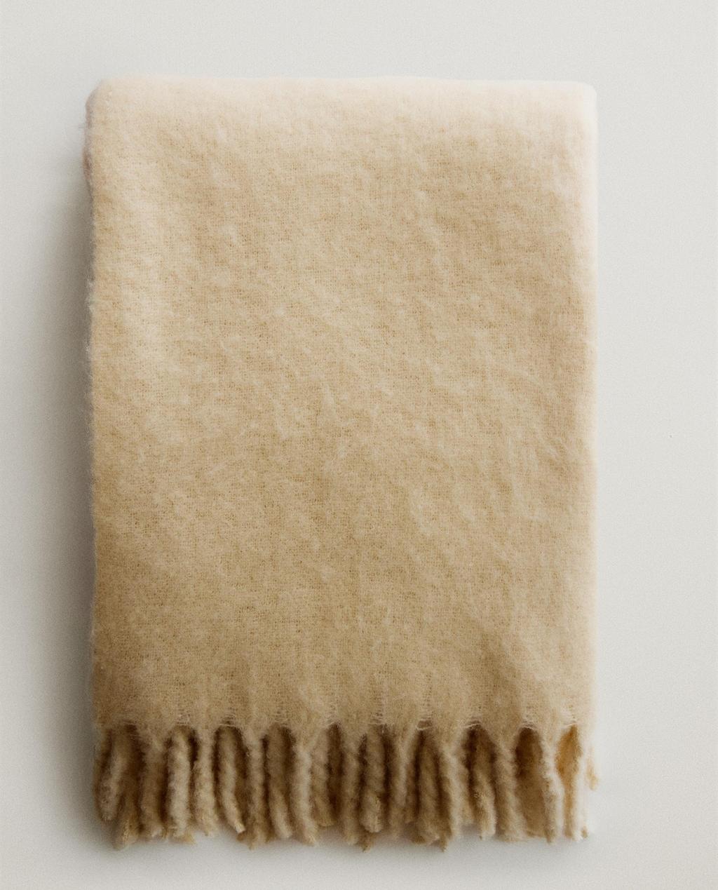 COUVERTURE EFFET MOHAIR