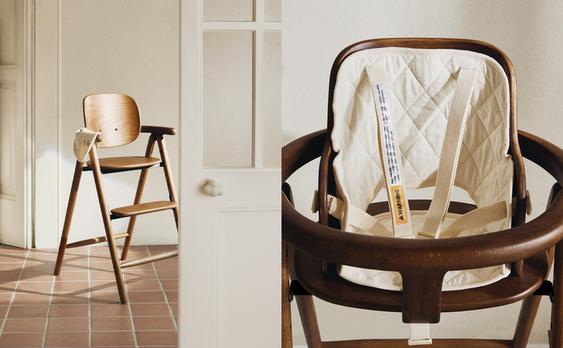 KINDERSTUHL UND BABY-SET CHARLIE CRANE