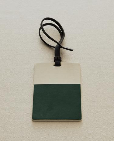 GEPÄCKANHÄNGER AUS LEDER