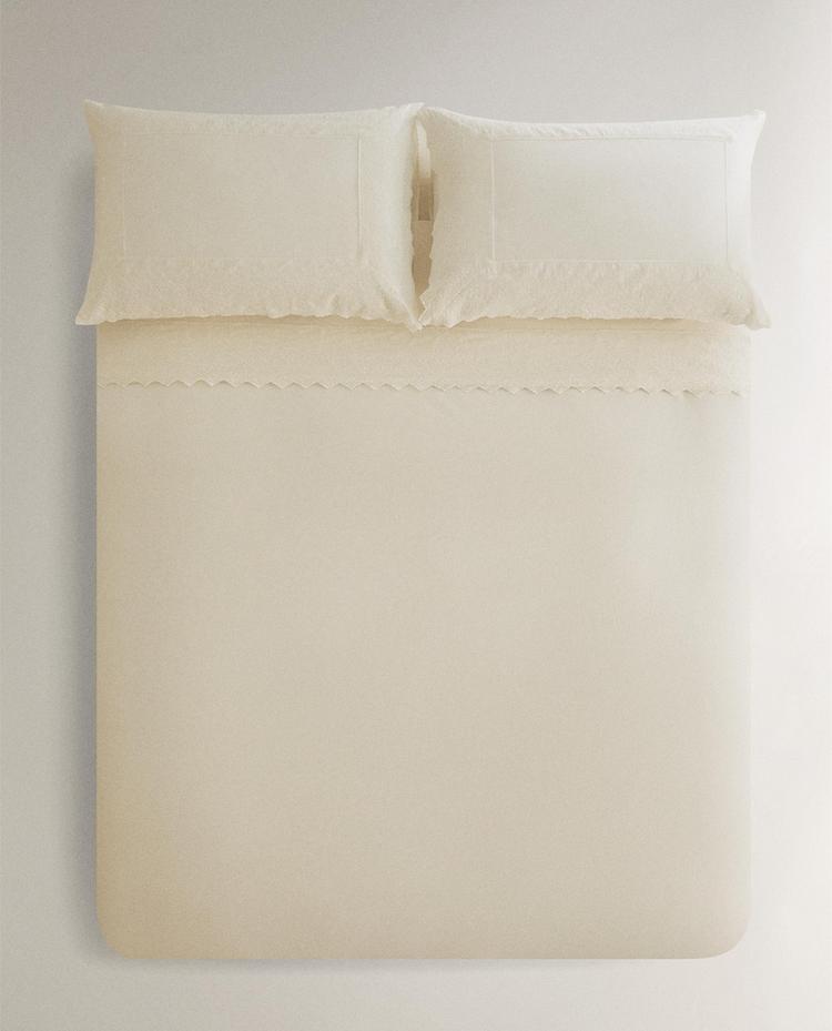 FUNDA NÓRDICA ALGODÓN PERCAL BORDADO (200 HILOS)