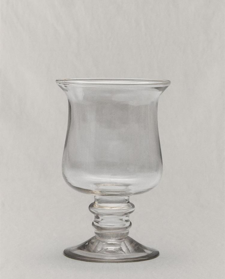 GOBLET GLASS VASE