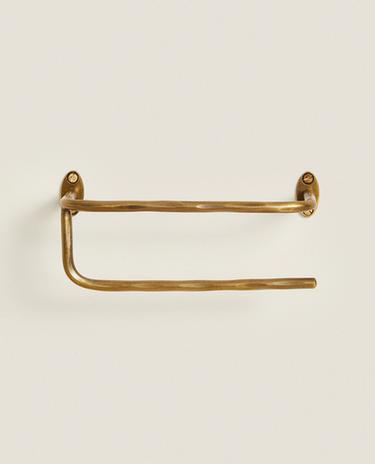 GOLDEN TOILET PAPER HOLDER