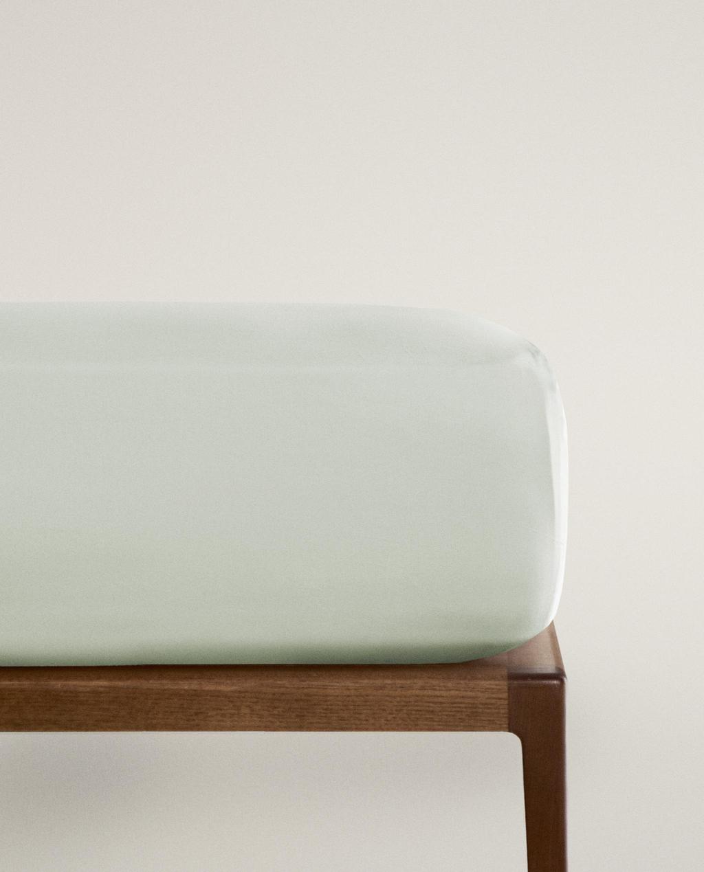 SATEEN FITTED SHEET | 40 CM HIGH (300 THREAD COUNT)