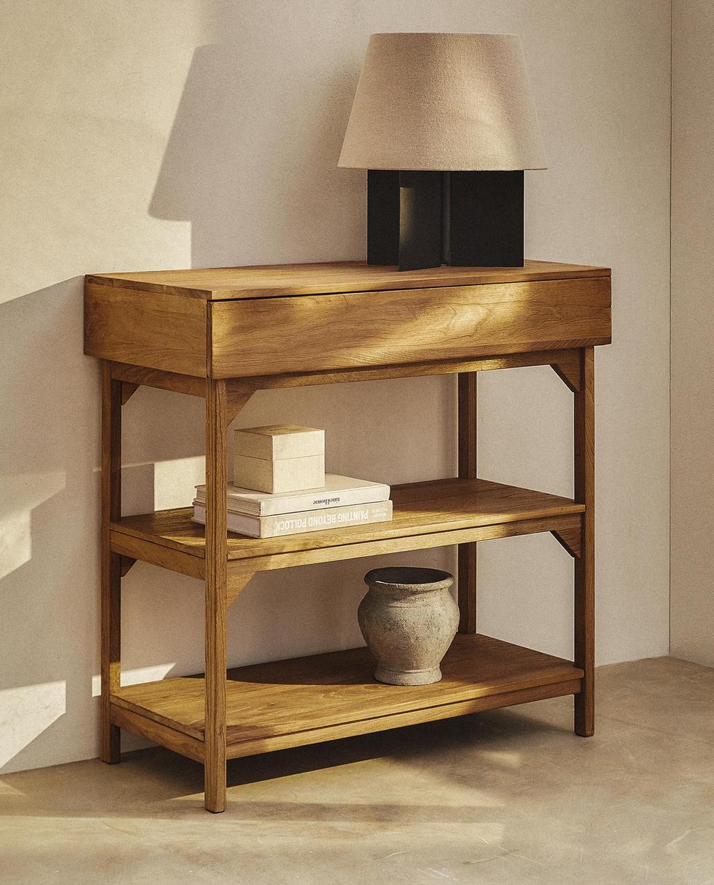 WOODEN STORAGE UNIT