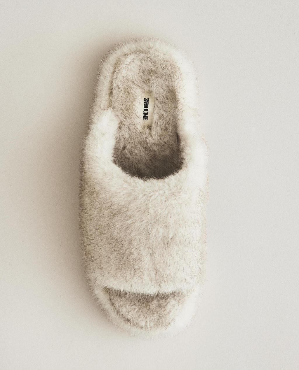 ZAPATILLA FLATFORM PELO