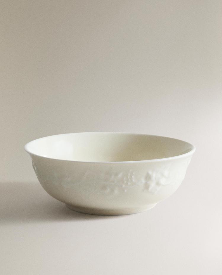 GRAPE PRINT PORCELAIN BOWL