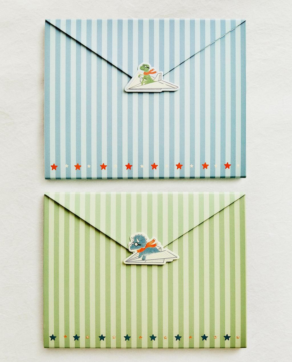 KIDS' DINOSAUR FOLDER (PACK OF 2)