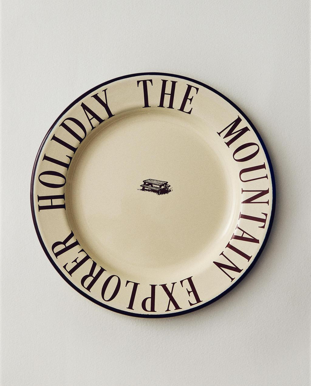 STEEL CAMPING PLATE