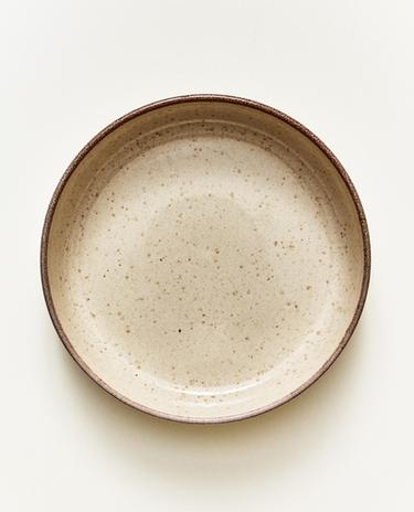 STONEWARE SOUP PLATE