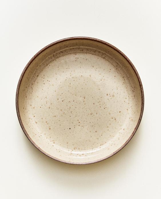 STONEWARE SOUP PLATE