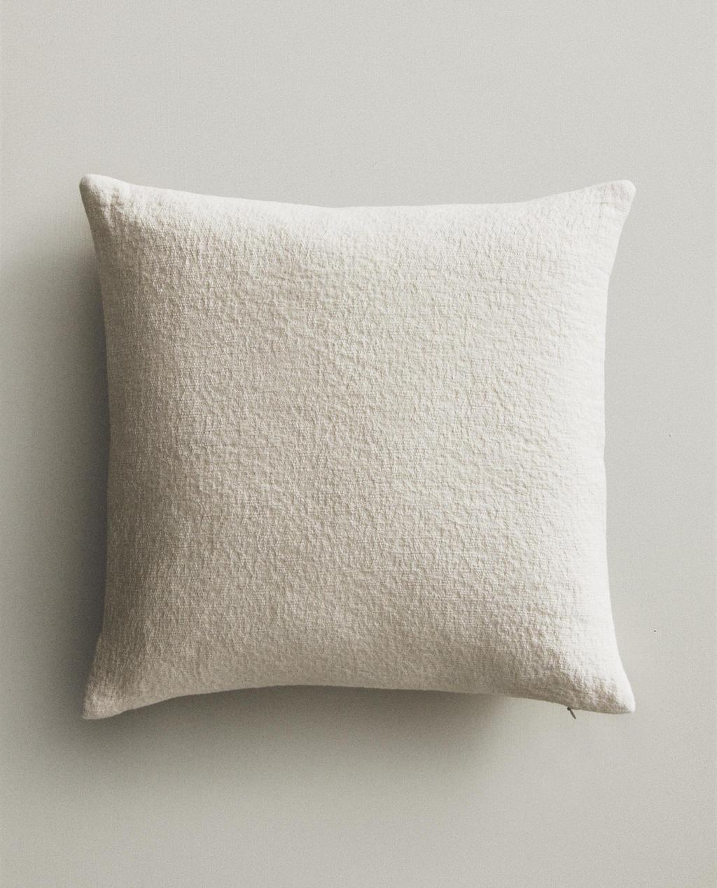 HOUSSE DE COUSSIN TEXTURÉE