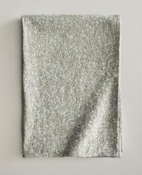 FLORAL JACQUARD BLANKET